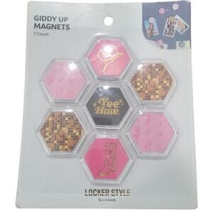 7 Magnets – 7 Count Locker Style for Photos & Vision Boards – Cowboy Bebop Theme